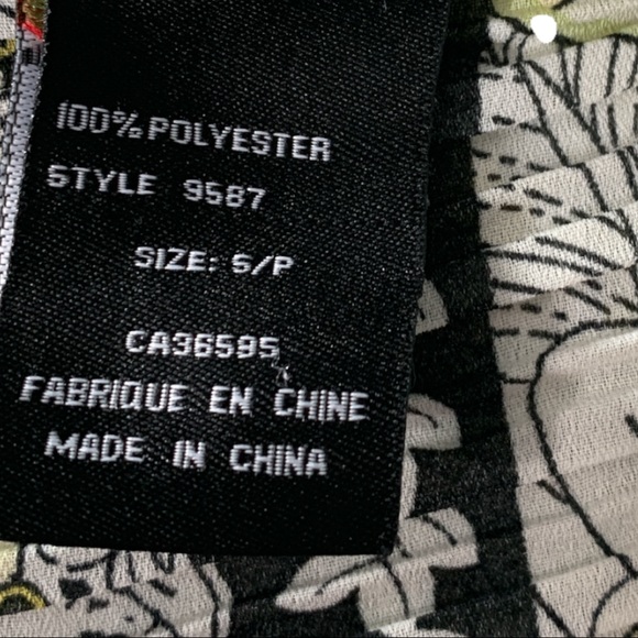 Mandee Multicolour Short Sleeves Blouse Size Sp - Picture 7 of 10